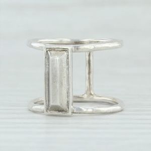 Silpada Jewerly .925 Silver Double Band "In Vogue" Column Ring